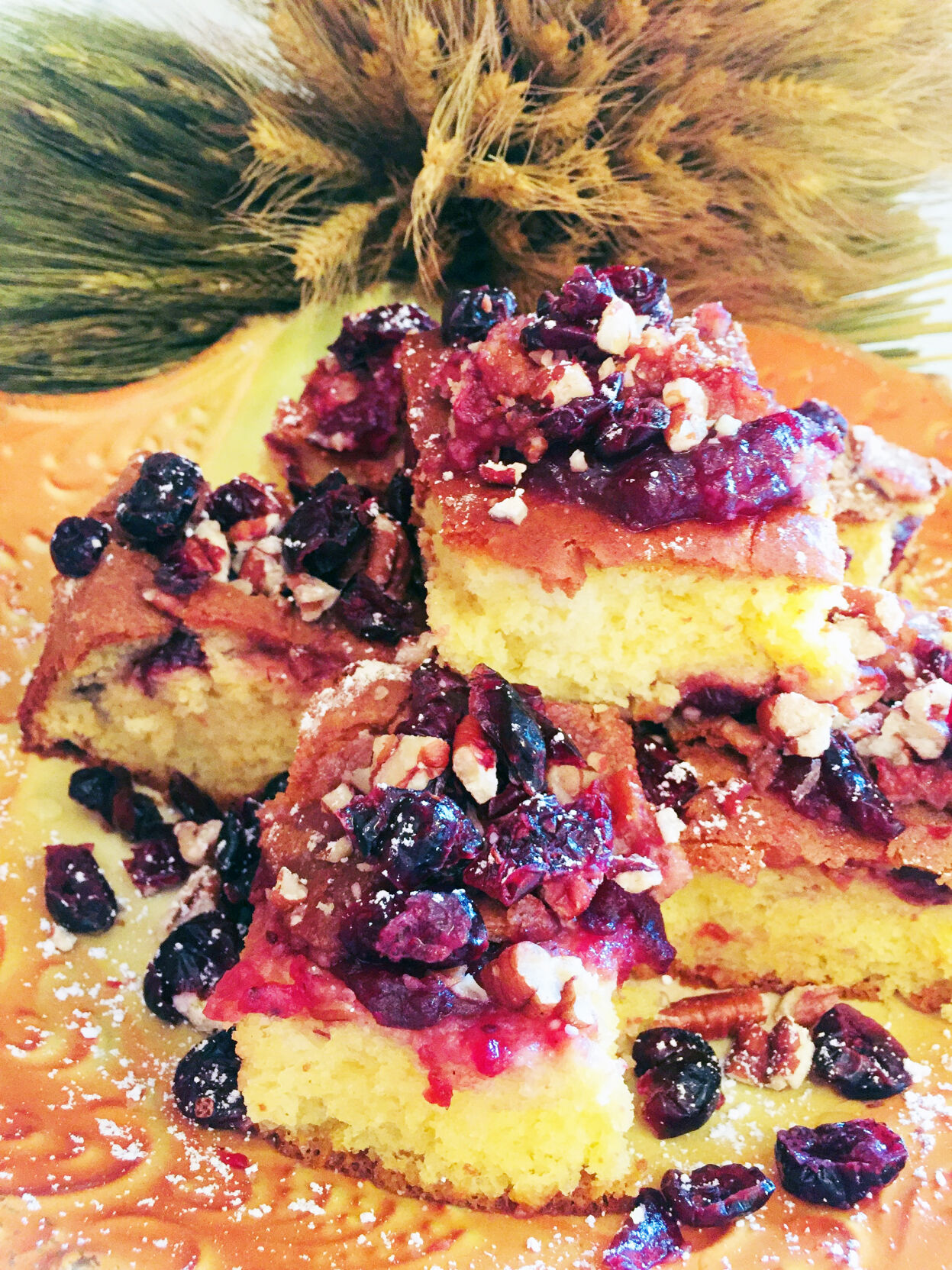 linda cranberry cake